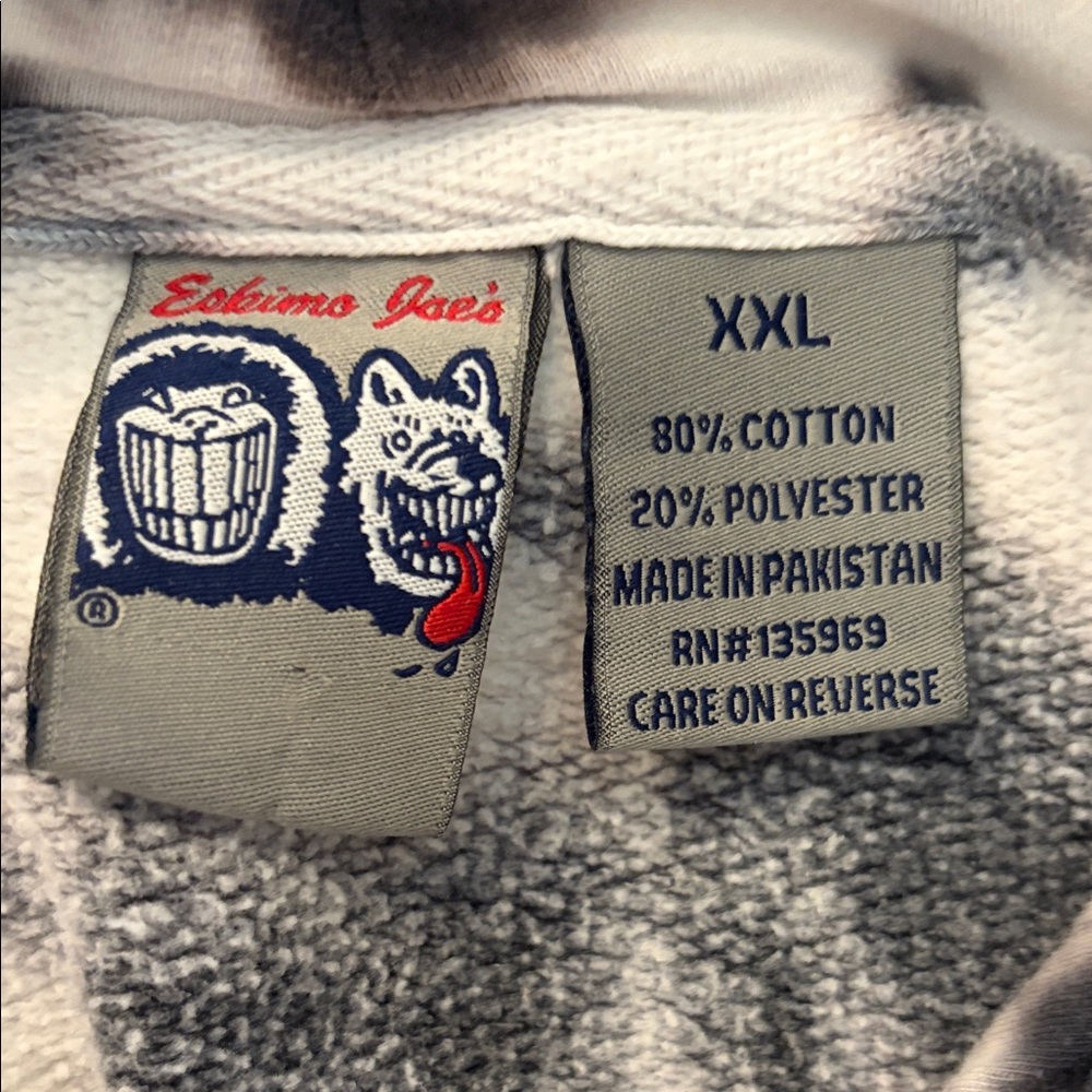 Women’s Tie Dye Eskimo Joe’s Hoodie Size XXL - Picture 2 of 4